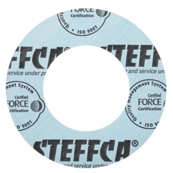 Flangepakning 48,3 mm DN40. 75x61x1,5 mm 100bar, asbestfri. Til feder/not flanger