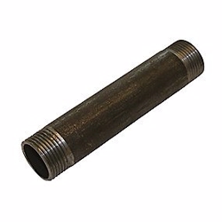 Nippelrør sort 1.1/2'' 100 mm