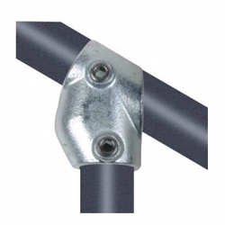 Pipe Clamps T-samling 26,9 mm x 3/4''. 30-60 gr. Galvaniseret. Reol system