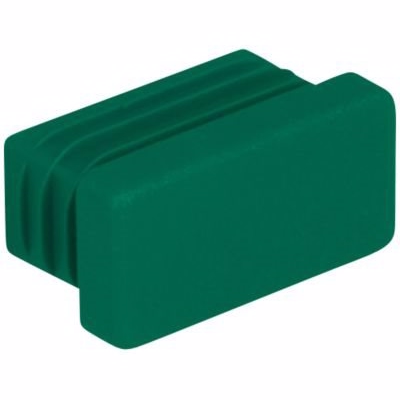 Walraven endeprop grøn plast PE til RapidRail WM1 - 30x15mm