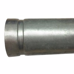 galv sv. rør DN200. 219,1x4,5mm P235TR1/EN 10217-1 Rillede ender, IKKE FM godk.