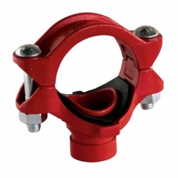 Atusa sprinkler anboring Grooved DN65X32-76,1X1.1/4'' red paint