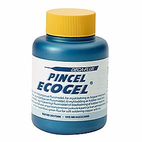 Decaflux Ecogel Flusmiddel til blødlodning, beholder med 100gr.