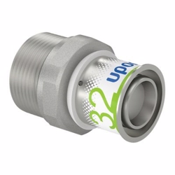 Uponor MLC preskobling med nippel 50 mm x 2''