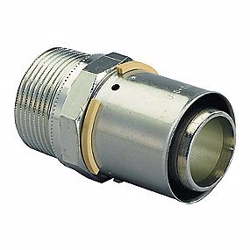 Uponor MLC preskobling med nippel 50 mm x 1.1/2''