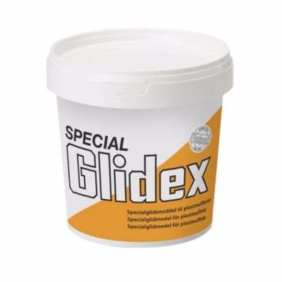 Unipak Special Glidex plast/metal Til plastmuffe- og metalrør 1 kg