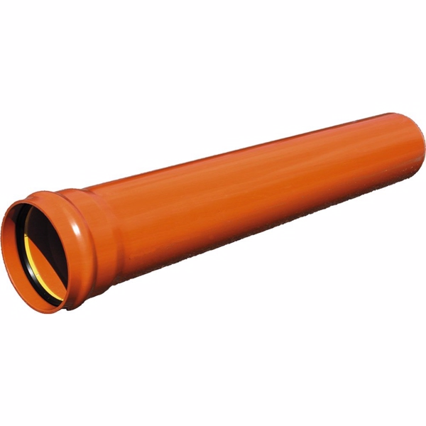 Wavin PVC kloakrør 110x500mm SN4 EN13476