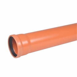 Wavin PVC kloakrør 110x1000mm SN8 EN1401