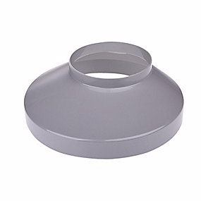 Plastmo brøndkrave 75/150 mm, grå