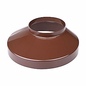 Plastmo brøndkrave 75/150 mm, brun