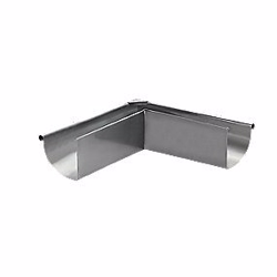 VM Zinc Udv. gering 0,8x333 mm. 1/4-rund. 90°. Valsblank -Tages ikke retur-