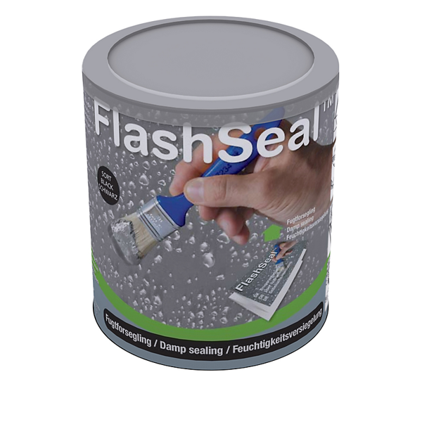 SG FlashSeal, sort - 1,13 kg gummimaling