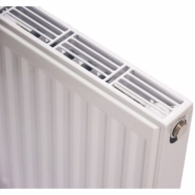 NY C4 radiator 11 - 400 x 400 mm. RAL hvid 9016