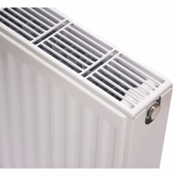 NY C4 radiator 22 - 400 x 3000 mm. RAL hvid 9016