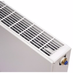 NY P6 ventil radiator 22 - 600 x 1400 mm. RAL hvid 9016