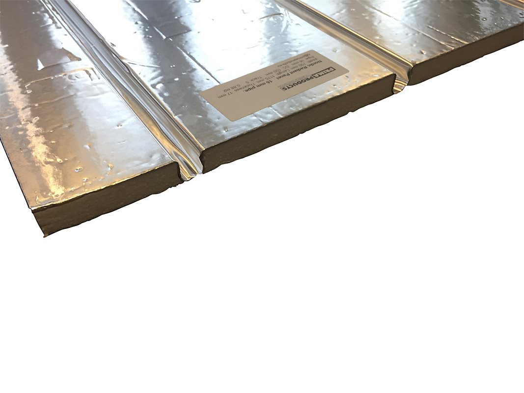 Billede af Altech gulvvarmeplade til 12 mm 1175x750x13 mm +vendespor og alu. varmefordeling CC 125 mm