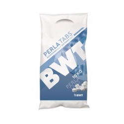 BWT Perla tabs salt 10 kg pose Fødevaregodkendt BWT salt, regeneration af blødgøringsanlæg.