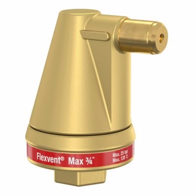 Flamco FleXvent Max automatisk luftudlader 3/4\'\'. 25 bar. Messing
