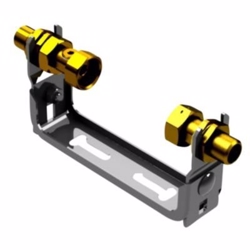 JCH vandmålerbeslag til Q3 10 (QN6), 1 1/4''RG, L-260 mm med kontrollerbar kontraventil, kan just