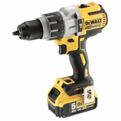 Dewalt slagboremaskine 18V XRP DCD996P2, 3 gears, tstak,med 2x5,0ah bat