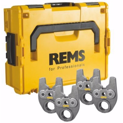 REMS Mini M presstænger sæt med 15-22-28-35 mm. L-Boxx