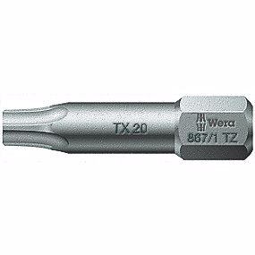 Wera Bits Torx 10 længde 25 mm - pakke a 1 stk.