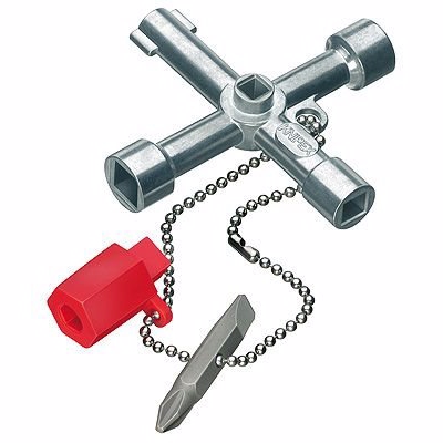 KNIPEX tavlenøgle, til alm. skabe og spærresystemer