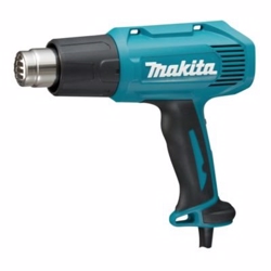 Makita HG5030K Varmluftpistol 1600W - 2 hastigheder, inkl. Kuffert og 4 dyser