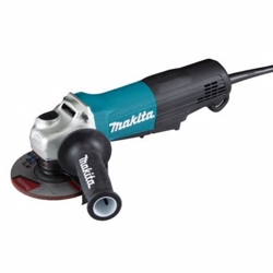 Makita vinkelsliber 1300W GA5050R, Ø125mm u/batt. & lader