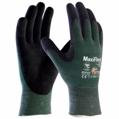 Maxiflex cut str. 9 Skærefast handske niveau 3/B. optimal ergonomi og pasform.