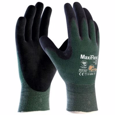 Maxiflex cut str. 10 Skærefast handske niveau 3/B. optimal ergonomi og pasform.
