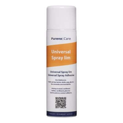 Pureno spraylim 500ml Universal lim kan anvendes på træ, karton, glas, pap m.m.