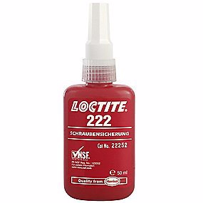 Loctite 222 skruesikring - 50 ml