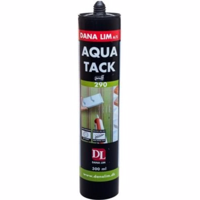 Dana lim Aqua Tack 290 Lynhurtig vandbaseret montagelim - 300 ml