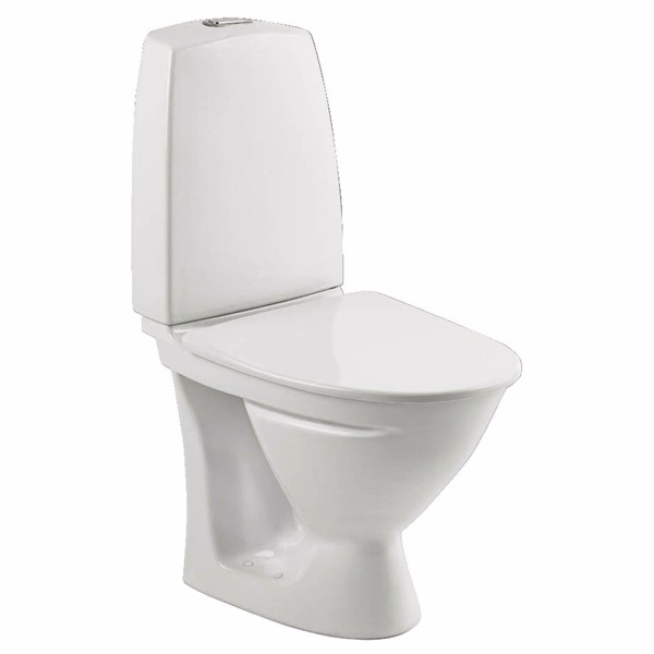 Ifö Sign toilet 6832 Hvid Universallås kort model (P-lås)