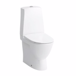 Laufen pro n toilet med p-lås rimless, back to wall, lcc rengøringsvenlig overflade, hvid