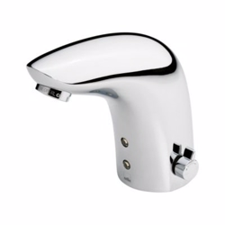 Oras Electra berøringsfri håndvaskarmatur med Bluetooth & temperaturgreb, 6V. Krom