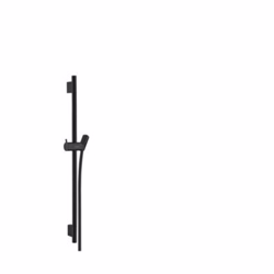 Hansgrohe Unica'S Puro glidestang 65 cm med bruserslange 160 cm, Mat sort