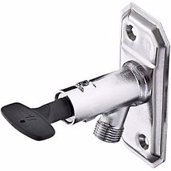 Gustavsberg selvtømmende posteventil med nøgle, 400mm. Frostsikker