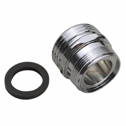 Overgang M24x1 x 3/4'''' nippel krom