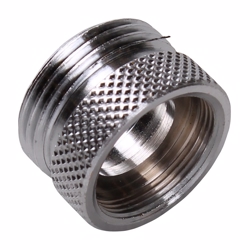 Overgang 3/4'''' nippel-M22/1 muffe krom