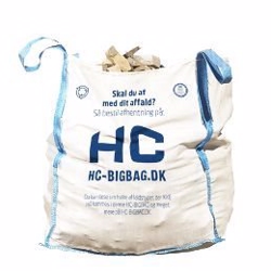 HC BigBag 1m3, str. L Uemballeret, løs