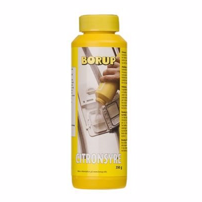 Borup citronsyre 350 g Eksklusiv afgift.